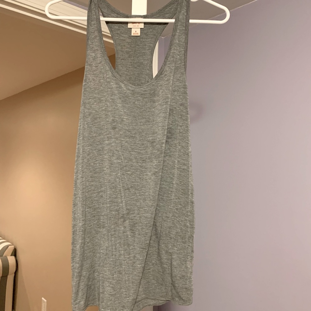 Heather gray tank